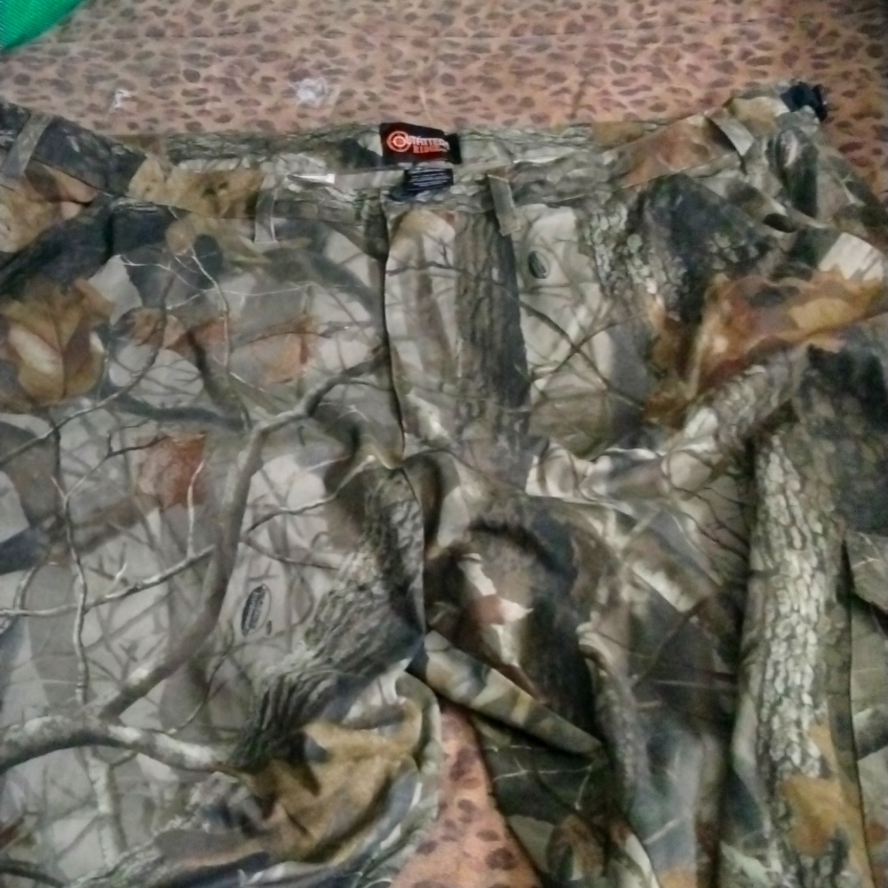 Real tree hardwood camouflage pants